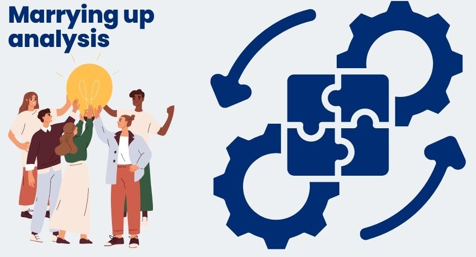 Marrying up analysis